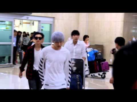 140901 Donghae and Eunhyuk Gimpo airport