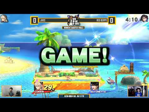 Ultra WBB #149 | Juice &  vs red berpo &  - Winners Quarter Finals - Super Smash Bros. for Wii U