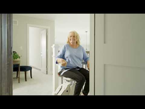 The Elan Straight Stairlift by Bruno