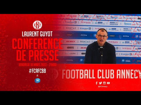 J26 - Laurent Guyot (conférence de presse après match)