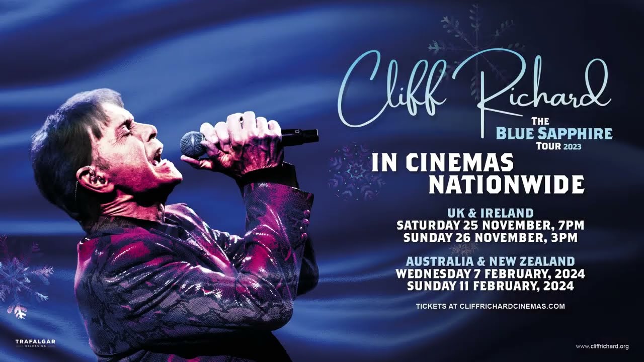 Cliff Richard: The Blue Sapphire Tour 2023 | Cinema Announcement Video
