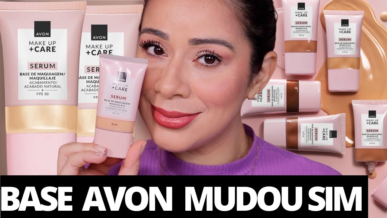 TESTEI a NOVA BASE SÉRUM AVON e Te conto o Que tem de Novo