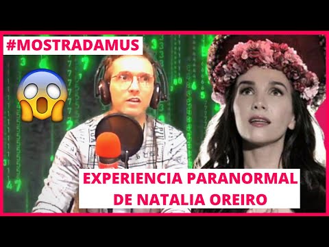 EXPERIENCIA paranormal de Natalia Oreiro en la grabación de GILDA- #Mostradamus con Diego Reinhold