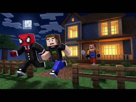 Minecraft AMA Kötü Komşudan Kaçış