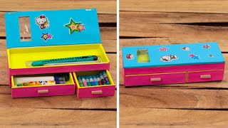 Download lagu Cara membuat kotak pensil lucu dari kardus || DIY tempat pensil dari kardus mp3 Download lagu Cara membuat kotak pensil lucu dari kardus || DIY tempat pensil dari kardus mp3