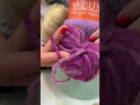 CONOCÉ NUESTROS HILADOS MOHAIR 🧡 Sólo en Moussa Lanas 🧶