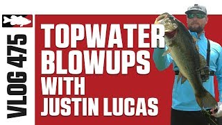 Slow Motion Topwater Blow Ups with Justin Lucas Pt. 5