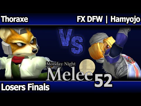 MNM 52 Melee - FX DFW | Hamyojo (Sheik) vs Thoraxe (Fox) - Losers Finals
