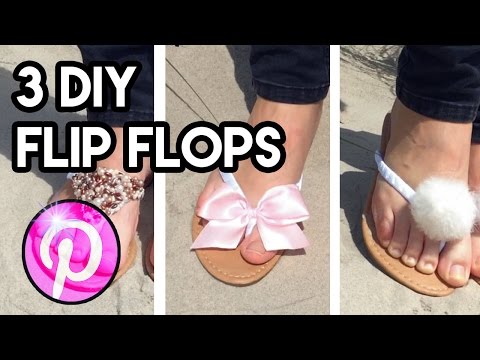 3 SUMMER FLIP FLOPS DIY (Pin #3)