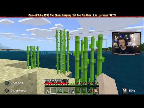 Minecraft "Chill Stream" Dec. 15, 2018 pt2 - The Search For Obsidian