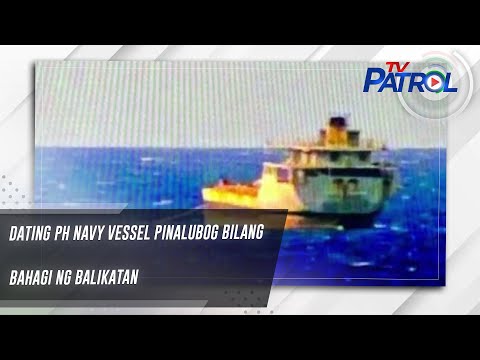 Dating PH Navy vessel pinalubog bilang bahagi ng Balikatan