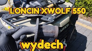Loncin xwolf 550 wydech końcowy.