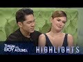 TWBA: Carlo answers how sexy is Angelica Panganiban