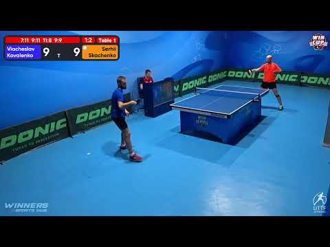 23:30 Viacheslav Kovalenko 1 - 3 Serhii Skachenko West 5 WIN CUP 09.12.2022 | TABLE TENNIS WINCUP