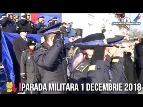 PARADA MILITARA 1 DECEMBRIE 2018