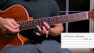 Vai Que Bebereis - Henrique e Juliano Aula Solo Violão (como tocar)