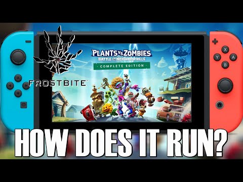 Plants vs. Zombies: Battle for Neighborville Nintendo Switch Gameplay - How Does it Run?