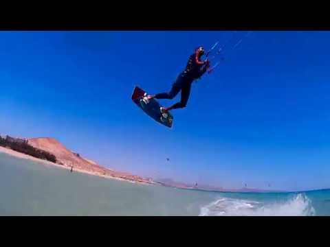 Fluid kiteboarding Gilion Goveia - When the wind is soft