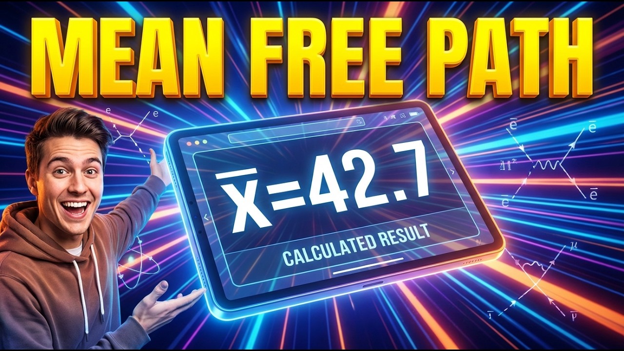 Mean Free Path Interactive Calculator
