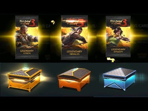 Shadow Fight 3 : League Pack & Open Legendary , Epic , Rare Chest