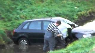 Hanau Audi A3 geht baden Teil 1