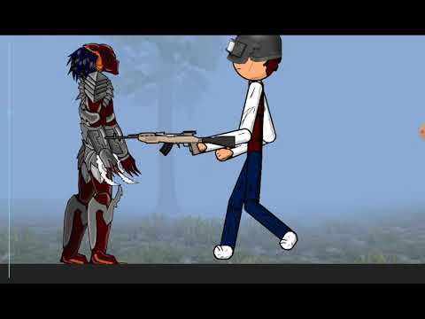 Freddy Fazber vs predator Drawing cartoon 2