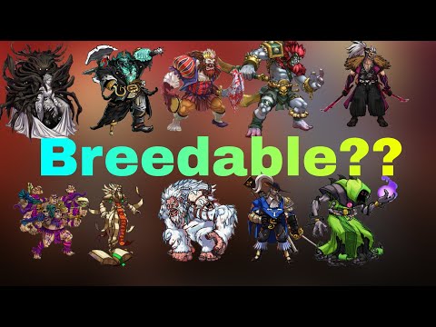 MGG How to Breed all the Mutants? (How to Breed Legendary, Exclusive and Heroic mutants?