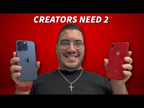 1 Phone Is NOT Enough 📱📱 Why Creators Need Two
