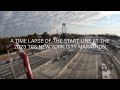 Start Line 4K Time Lapse At The 2023 TCS New York City Marathon