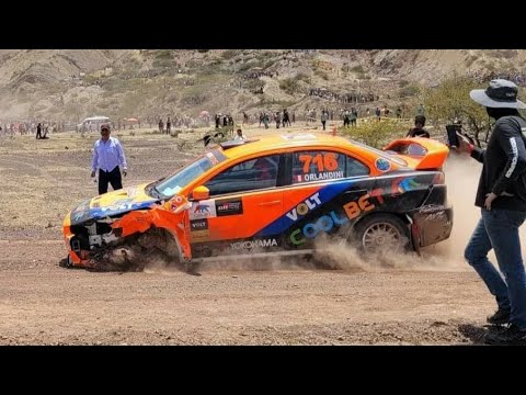 Accidentes Frustraciones y Choques que dejó la ETAPA 2 del Rally Caminos Del Inca 2022