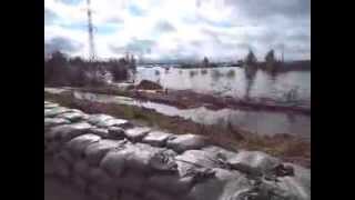 preview picture of video 'Наводнение в Комсомольске-на-Амуре'