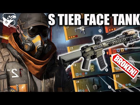 LEGENDARY NEW KING! S TIER FACE TANK DPS SOLO BUILD | The Division 2 Catharsis + Deflector Shield