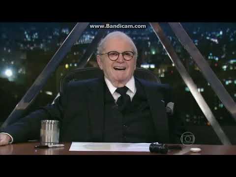 Apoiador de Bolsonaro na plateia do Jô Soares