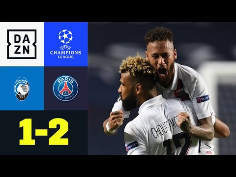 Choupo-Moting-Siegtreffer! PSG dreht die Partie: Atalanta - PSG 1:2 | UEFA Champions League | DAZN