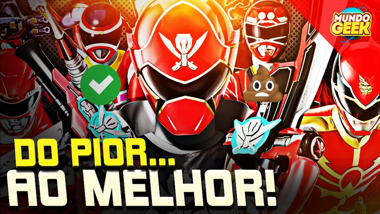 do PIOR ao MELHOR POWER RANGERS: TODAS AS 28 TEMPORADAS DE POWER RANGERS RANKEADAS E ANALISADAS