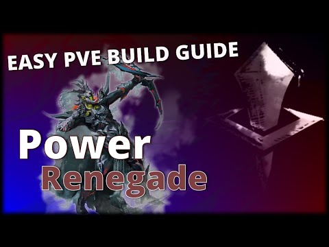 Guild Wars 2 Power Renegade - Easy PvE Build Guide (38k DPS)