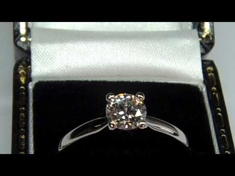 70 pt diamond engagement Ring