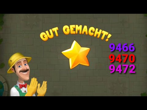 Gardenscapes    Level   9466 & 9470 & 9472