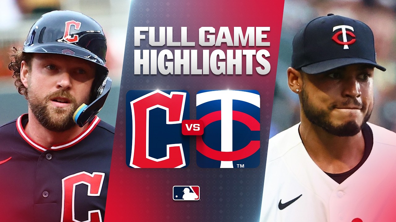7월8일 클리블랜드 미네소타 MLB 하이라이트