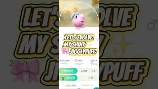 Let’s Evolve My Shiny ✨ 🎀 #jigglypuff in #pokemongo #pokemon #shinypokemon #videogames #gaming