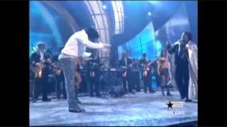 Michael Jackson at the BET 2003 for James Brown HQ