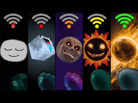 moon with different Wi-Fi in Minecraft