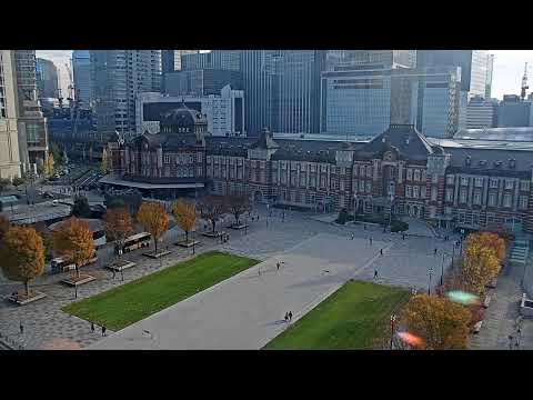 Tokyo Station Marunouchi Entrance Live Camera 東京駅 丸の内口ライブカメラ