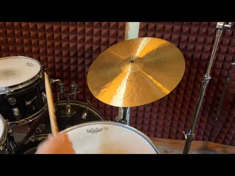 Used Paiste Signature Traditional Thin 18" Crash 1300g w/ video demo of actual cymbal for sale image 3