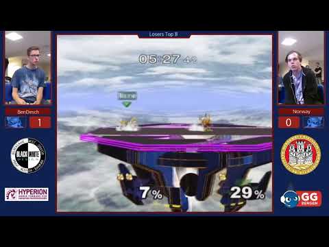 GG Bergen Laksevåg 27 - BenDesch vs Norway - Losers Top 8 - Melee