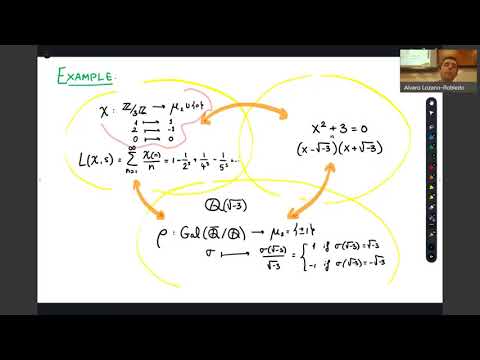 CTNT 2022 - An Introduction to Galois Representations (Lecture 1) - by Alvaro Lozano-Robledo
