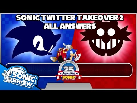 Sonic Twitter Takeover 2 - All Answers (voiced by Sonic and Eggman!)