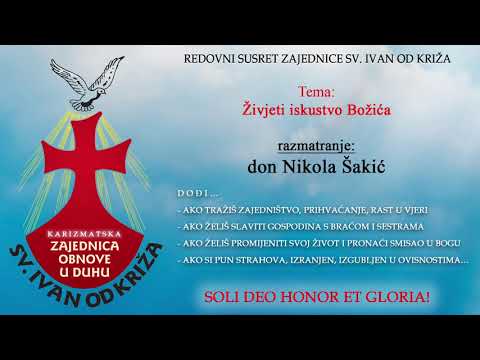 Živjeti iskustvo Božića, razmatranje - don Nikola Šakić
