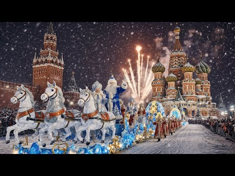 Epic New Year's Parade in Moscow Russia 2026 SHOCKED the World! Jesus