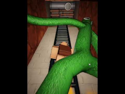 Orange Jump Scares Carl on the Ladder 😅 👹 ~#shorts